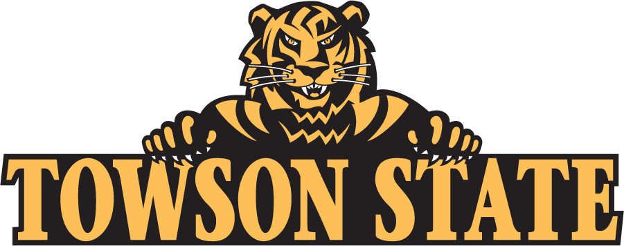 Towson Tigers 1995-1997 Primary Logo diy DTF decal sticker